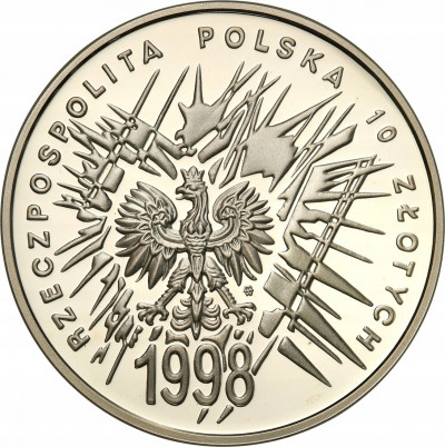 10 złotych 1998 Niepodległość