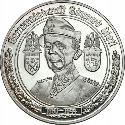 Niemcy generałowie medal SREBRO