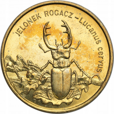 III RP. 2 złote 1997 Jelonek Rogacz