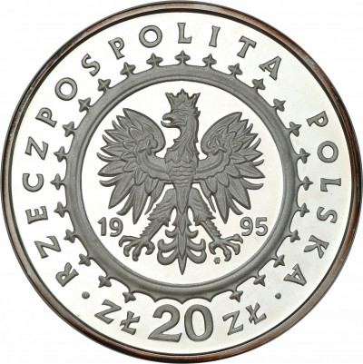 20 złotych 1995 Pałac królewski w Łazienkach