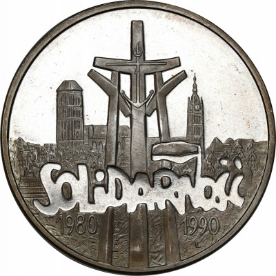 100 000 zł 1990 Solidarność typ A - PIĘKNA