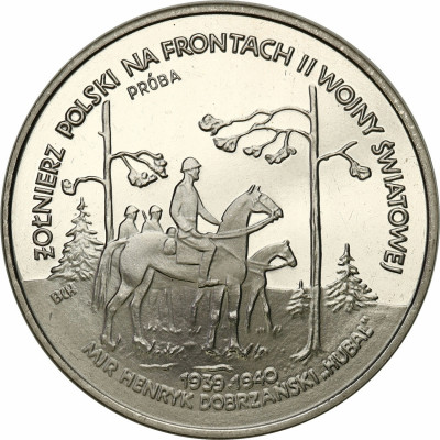 III RP 100 000 złotych 1991 Hubal