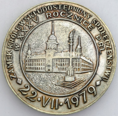 PRL. medal 1979 Srebro Zamek Królewski