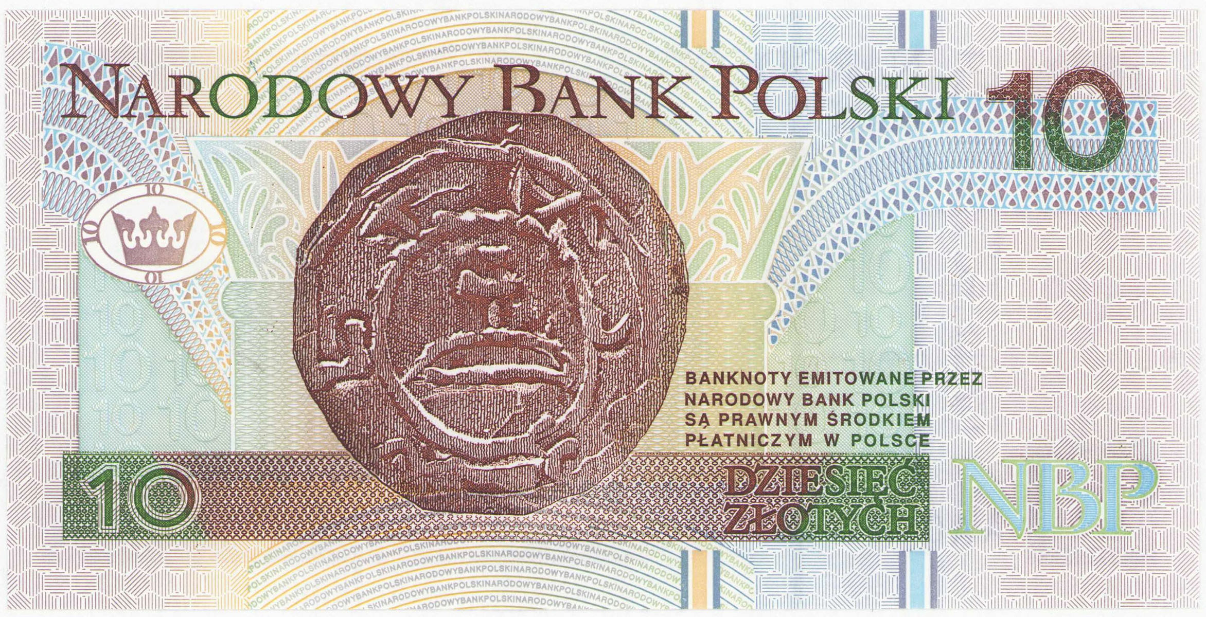 10 złotych 1994 seria zastępcza AA Rzadkie PIĘKNE
