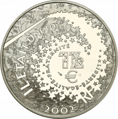 Francja 1 1/2 Euro 2002 Kopciuszek