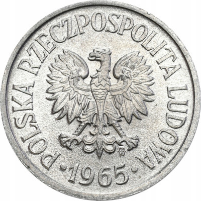 PRL. 20 groszy 1965 – WYŚMIENITE