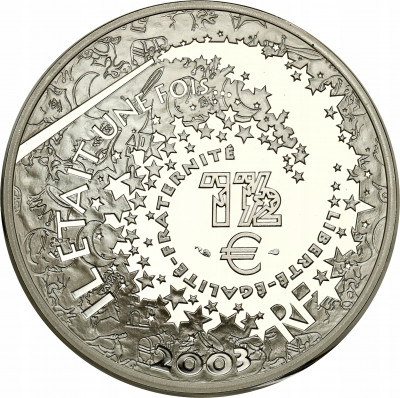 Francja 1 1/2 Euro Bajka Jaś i Małgosia 2003