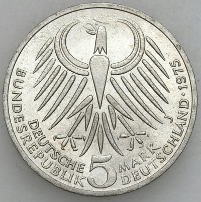 Niemcy, RFN. 5 marek 1975 J, Friedrich Ebert