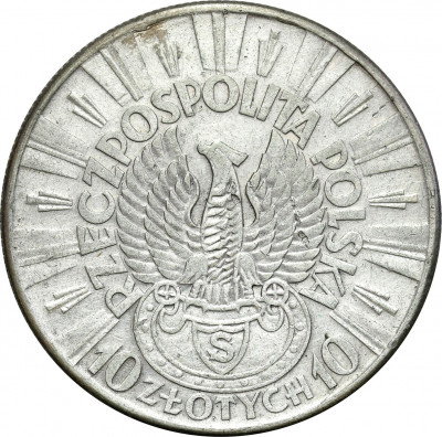 10 złotych 1934 Piłsudski Strzelecki
