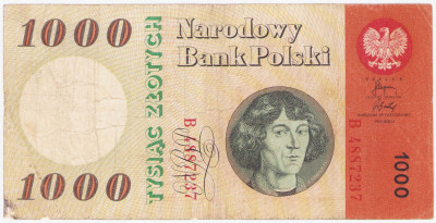 1000 złotych 1965 seria B