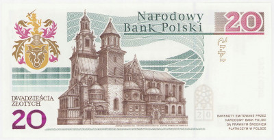 Banknot 20 złotych 2015 Jan Długosz – RZADKI