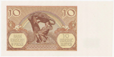 10 złotych 1934 - seria CM