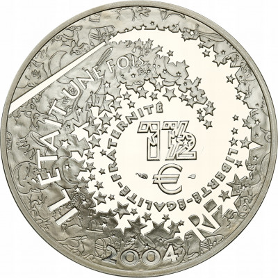 Francja 1 1/2 Euro Bajka Alladyn 2004