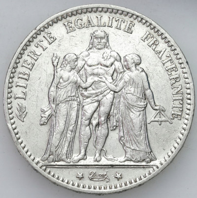 Francja 5 Franków 1875 A