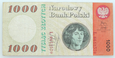 Kopernik 1.000 złotych 1965 seria L