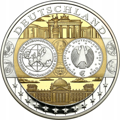 Medal - waluta Euro - SREBRO – Niemcy