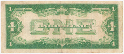 USA. 1 dolar 1934 - niebieska pieczęć