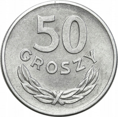 PRL. 50 groszy 1968 - PIĘKNE