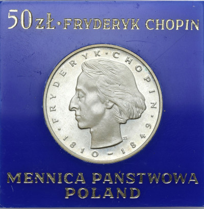 PRL. 50 złotych 1972 Fryderyk Chopin