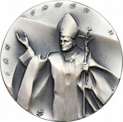 PRL. Medal 1987 Jan Paweł II, SREBRO