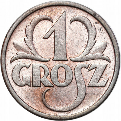 II RP. 1 grosz 1937 – PIĘKNY
