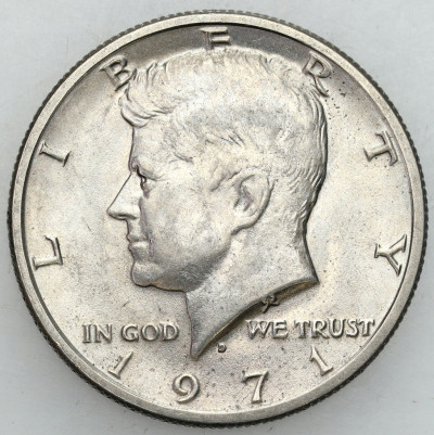 USA 1/2 dolara 1971 Kennedy SREBRO