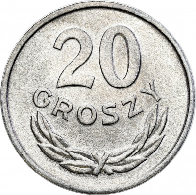 PRL. 20 groszy 1965 – WYŚMIENITE