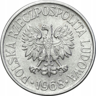 PRL. 50 groszy 1968 - PIĘKNE