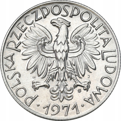 PRL. RYBAK 5 złotych 1971