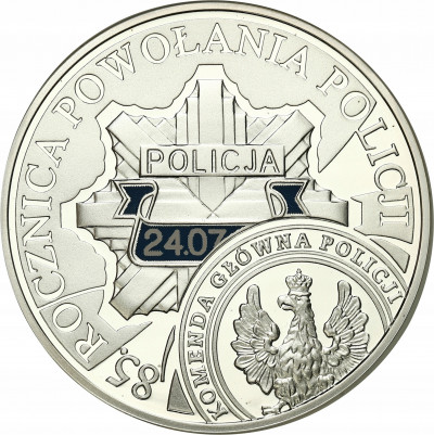 Polska III RP 10 zł 2004 Policja
