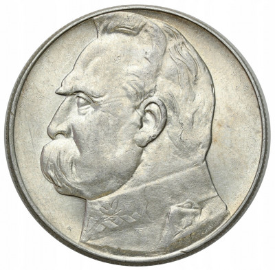 II RP. 10 złotych Piłsudski 1936 - ŁADNY