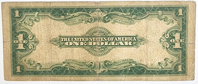 USA. 1 dolar 1923 - niebieska pieczęć
