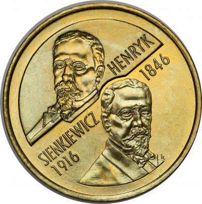 III RP. 2 złote 1996 Henryk Sienkiewicz