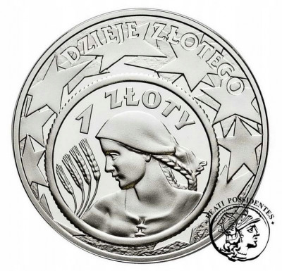 Polska III RP 10 złotych 2004 Dzieje złotego