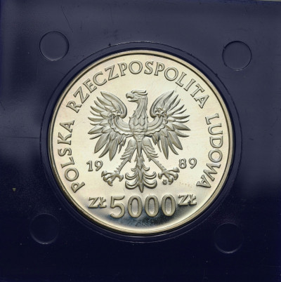 PRL. 5000 złotych 1989 Kopernik Toruń