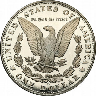 USA 1 dolar 2006 S lustrzanka SREBRO st.L