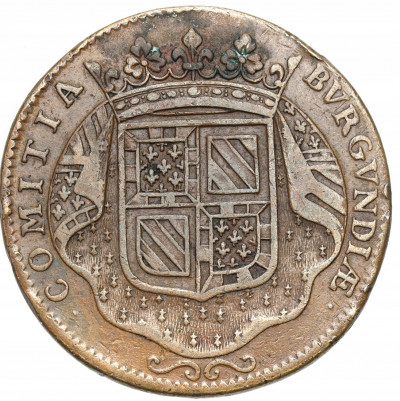 Francja, Burgundia. Louis XVI. Token 1707 - RZADKI