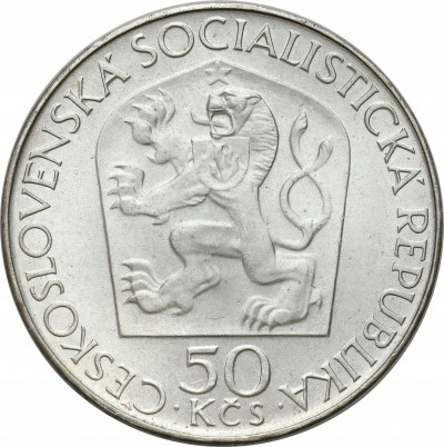 Czechosłowacja 50 Koron 1970 Lenin - PIĘKNA