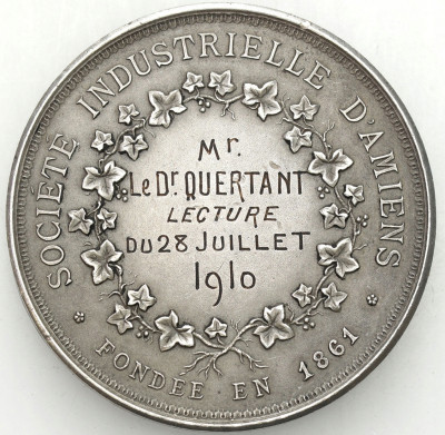 Francja medal 1910 SREBRO
