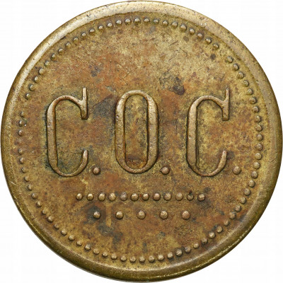 Rosja Żeton o nominale 5 C. O. C.