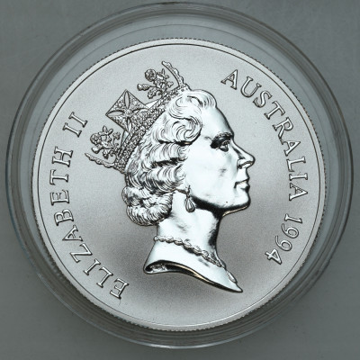 Australia 1 dolar 1994 Kangur SREBRO UNCJA