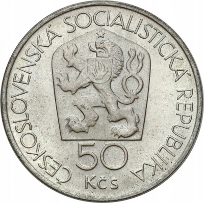 Czechosłowacja 50 koron 1978 650 l. Mennicy-PIĘKNA