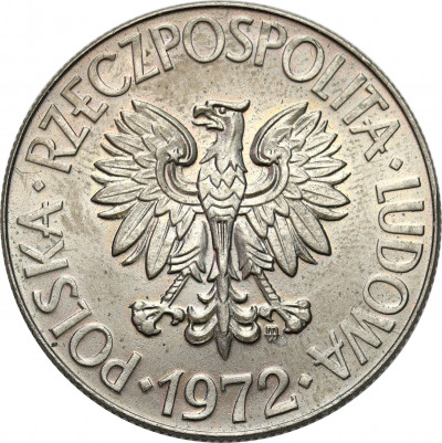 PRL. 10 złotych 1972 Kościuszko – PIĘKNY