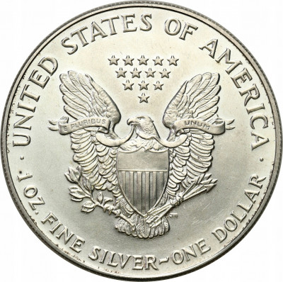 USA 1 dolar 1993 amerykański orzeł uncja SREBRO