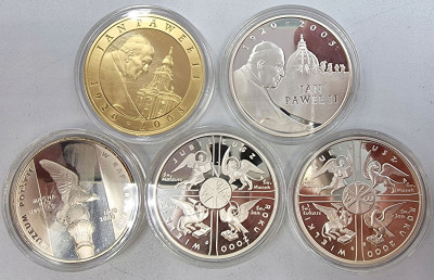 Polska III RP.10zł zestaw 6 monet kolekcjonerskich