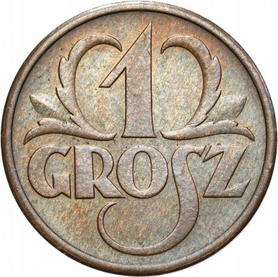II RP. 1 grosz 1938 – PIĘKNY