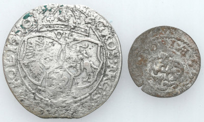 Jan Kazimierz Szóstak + Szeląg Karol Gustaw