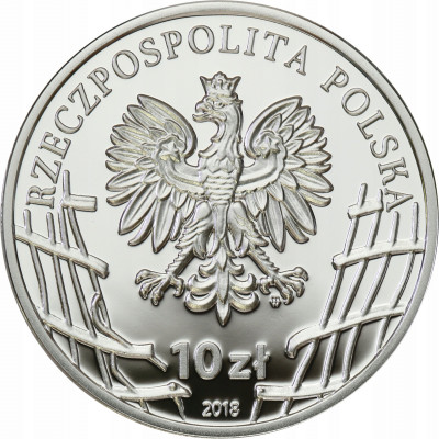 10 złotych 2018 Niezłomni Fieldorf