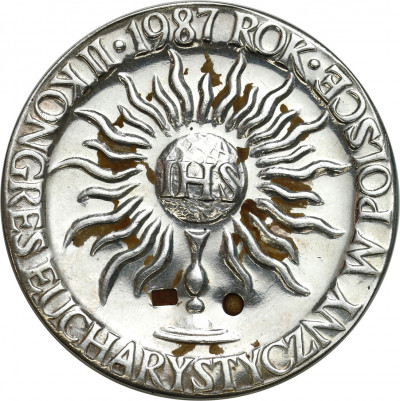 Medal Jan Paweł II 1987 SREBRO