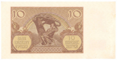 10 złotych 1940 seria E